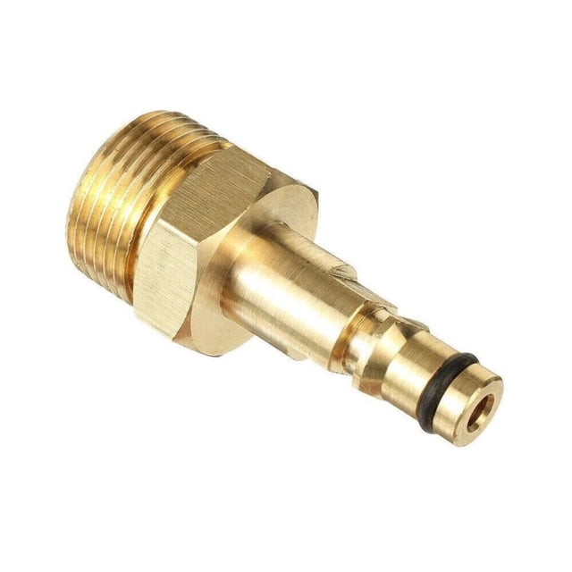 TAPDRA Brass Pressure Washer Quick Connect Adapter M22 14mm Thread High Durability For Karcher K2 To K7 Power Washer Gun