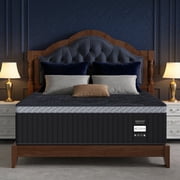 FOLVUTY Full Mattress 14 inch Medium Firm Hybrid Mattress in a Box, Graphene-Infused High-Density Support Foam, Gel Memory Foam, Pocket Coils, Black