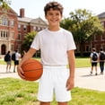 thumbnail image 6 of Fengactive Boys Quick Dry Athletic Shorts Breathable Running Workout Shorts 3-14T, 6 of 7