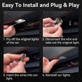 thumbnail image 5 of Brand-new Door Projector Light Welcome Light Step Light For Tesla Model 3 Model Y Model S Model X Car Door Light Tesla Light Tesla Accessories, 4 Pc, 5 of 5