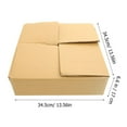 thumbnail image 4 of LEEYNEERExpress Corrugated Board Box Packaging Multi Grid Shipping Delivery Box 2pcs Set, 4 of 5