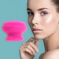 thumbnail image 2 of Unique Bargains 1 Pc Silicone Facial Cleansing Brush Octopus Shape 2.68"x3.5" Rose Red, 2 of 6