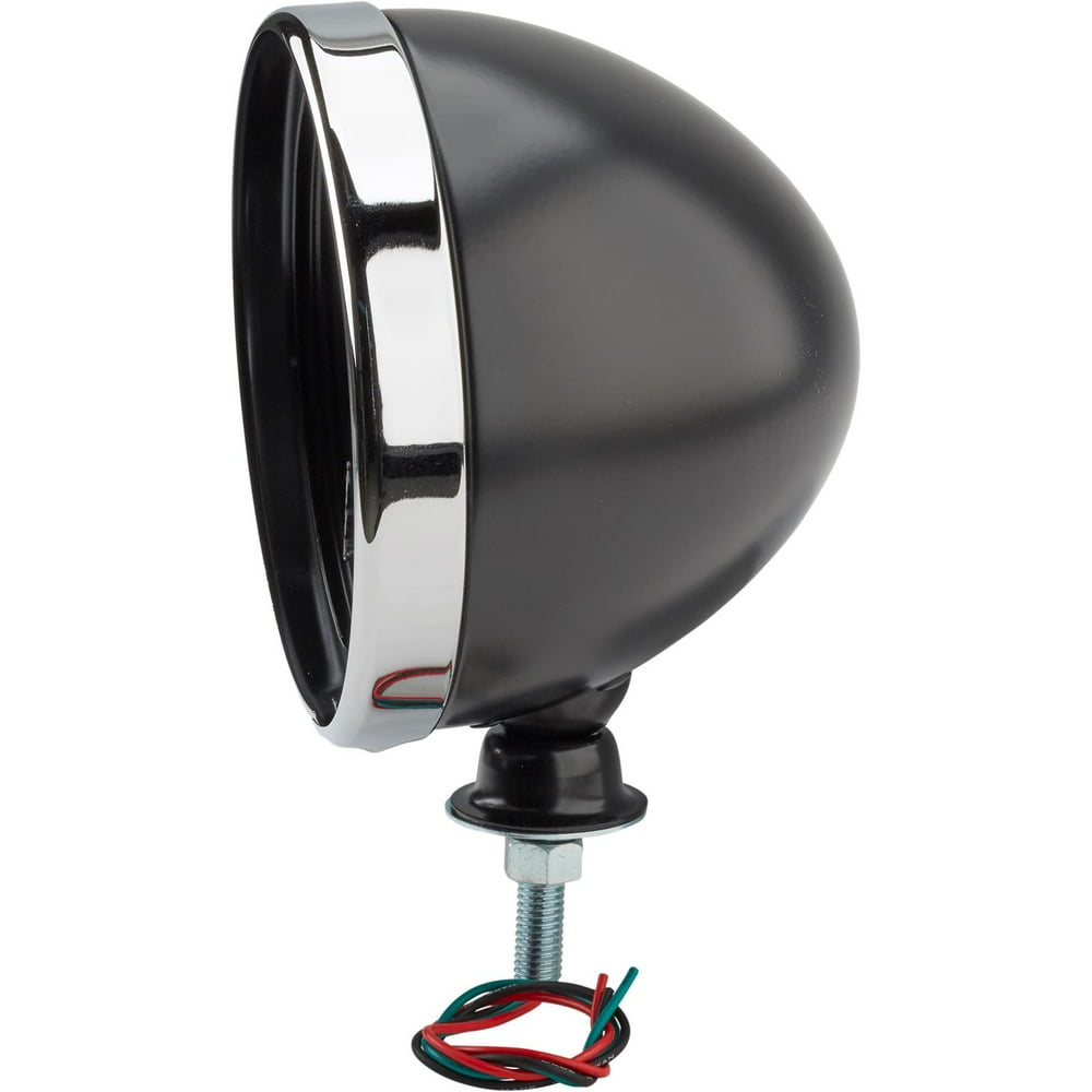 Speedway Motors Black Dietz Type 7 Inch Universal Headlight Bucket