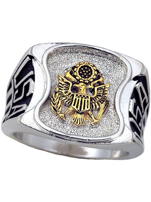 US army ring military ring Custom Made Ring solid 10k gold united states army in USA new