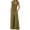 Army Green, variant on Maean Women's 2 Piece Outfits Trendy V Neck Short Sleeve Crop Top Wide Leg Long Pants with Pockets Casual Sets