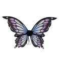 thumbnail image 2 of Alas de hada de Halloween, alas de mariposa creativas para cosplay, recuerdos de fiesta de carnaval Estilo D, 2 of 8