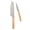 Olive Wood (2pc Chef/Paring), variant on Visualz Huntingfield 2 Piece Knife Set - Olive Wood Stainless Steel Chef Knife and Pairing Knife Set