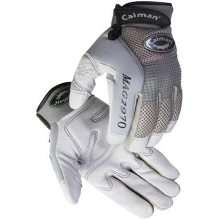 

PRIMAX Caiman 2970 Genuine American Deerskin Multi Activity Glove Gray and Silver