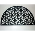 thumbnail image 1 of Geo Crafts G162 DAISY RBR-HR Tapis de Porte en Caoutchouc DAISY 18 x 30 Po Demi-Ronde, 1 of 1