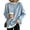 Blue -BY53, variant on Dwellite Knit Sweater for Women Crew Neck Oversized Pullover Long Sleeve Tops Relaxed Warm Winter Holiday Tops 2026 Fall Fashion 2026 Beige XL