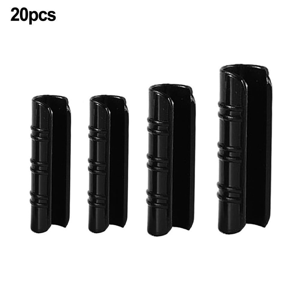 Pack Of 24 Greenhouse Clamps Plastic Row Vegetable House Shelters Shading Cover Netting Tunnel Film Hoop Clips Garden Pipe Household Gardening