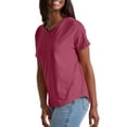 thumbnail image 3 of Hanes Originals Women’s T-Shirt with Curved Hem, 100% Cotton Relaxed-Fit Tee, Sizes XS-XXL, 3 of 6