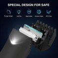 thumbnail image 2 of AAOMASSR Electric Groin Hair Trimmer Rechargeable Hygiene Razor Waterproof Clippers with Replaceable Ceramic Blade Heads and Standing Recharge Dock, 2 of 5