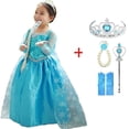 thumbnail image 4 of 2022 New Elsa Dress Girls Summer Dress Princess Cosplay Costume Dresses For Kids Christmas Birthday Fancy Party Vestidos Menina, 4 of 4