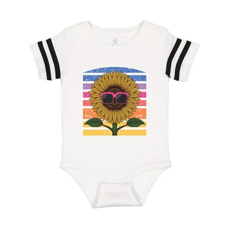 

Inktastic Sunflower Gardening Rainbow Gift for Gardener Gift Baby Girl Bodysuit