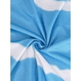 thumbnail image 6 of BadPiggies Women's Summer Boho Tie Dye Sleeveless Tank Tops Button Blouse Loose Casual Striped Vest T-shirt Plus Size (XL, Blue), 6 of 6