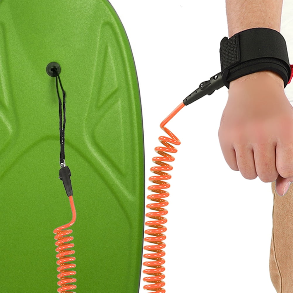 Sonew Bodyboard Coiled Wrist Leash Board Surfing Accessories 5.5MM/5ft