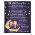 thumbnail image 2 of Free Shipping✈️To My Daughter I Love You Forever - Personalized Blanket -, 2 of 4