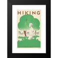 thumbnail image 2 of Beard 13x18 Black Modern Framed Museum Art Print Titled - Hiking (1939), 2 of 5