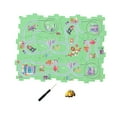 thumbnail image 3 of Juego de rompecabezas de pista, juego de bricolaje, juguete educativo preescolar, rompecabezas de pista para Ciudad 13PCS, 3 of 9