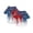 A45, variant on Anmrize Red White Blue Dog Clothes, Patriotic Pet T-Shirt, 4th of July Dog Shirt American Flag Costume, Patriotic Pet Clothes Independence Day Dog Outfit Summer Vest for Small Medium Large Dogs, A45