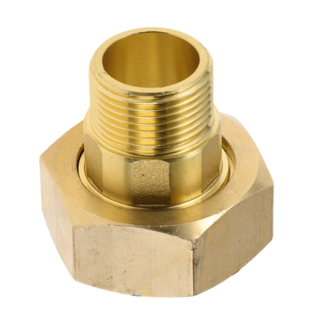 Accesorios de tubería de cobre Unique Bargains 3/4" macho x 1-1/4" hembra unión flexible de rosca interna y externa 1.85" 1 Pc