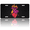Flameencircled, variant on 1 Pcs 2D Flat License Plate Covers & Frames, I Heart Hot Moms For Decorative Front, Waterproof For Decoration Aluminum License Plate Covers & Frames Cover For Men Women, 12" X 6"