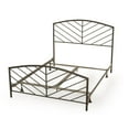 thumbnail image 6 of Hillsdale Furniture Essex Queen Headboard and Footboard Metallic Brown, 6 of 10