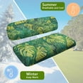 thumbnail image 6 of POLERO Golf Cart Seat Covers for Ezgo Txt Ordinary Seats, Green Monstera Palm Leaves Print Universal Front Seat Cover Set for Golf Cart Accessories All Seasons Breathable Washable, 6 of 8