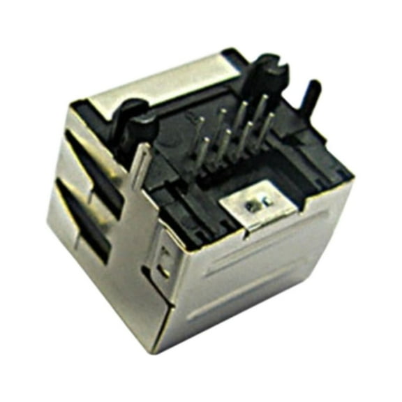 Pack of 4 15008140621 Conn RJ-45 F 8 POS 2.04mm Solder RA Thru-Hole 8 Terminal 1 Port, RoHS