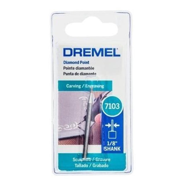 Accesorio Punta Adiamantada 7103 Esférico 11/64 In Dremel Dremel 7103