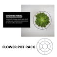 thumbnail image 3 of RENACLIPY 2Ud Estante Para Macetas De Jardín De Hierro Negro Con Protección Corrosión, 3 of 8