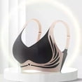thumbnail image 1 of Sagging Wireless Push-up Bra Women Adjustable V Neck No Underwire, 1 of 5