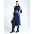 thumbnail image 2 of Free Assembly Women's and Women's Plus Cashmere Cable Knit Sweater with Puff Sleeves, Midweight, Sizes XS-4X, 2 of 5