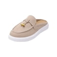thumbnail image 2 of Miluxas Women's Soft Walking Platform Mule, Casual Slip-On Shoes, Lightweight, Comfortable, Stylish Everyday Footwear Beige 5.5(36), 2 of 7