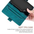 thumbnail image 6 of Allytech Wallet Case for Samsung Galaxy S22 Ultra 5G 2022, Magnetic Closure Flip PU Leather Case with RFID Block Card Slots Viewing Stand Shockproof Case for Galaxy S22 Ultra 6.8" 2022, Darkgreen, 6 of 6