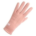thumbnail image 4 of BKQCNKM Gloves for Cold Weather Winter Gloves Women Autumn Winter Keep Warm Screen Thin Gloves Cycling Drive Fashion Elegant Letter Mark Windproof Winter Gloves Women, Pink One Size, 4 of 5
