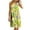 Yellow, variant on LYXSSBYX Plus Size Dresses for Curvy Women Women's Round Neck Sleeveless Gradient Tie Dyed Beach Dress