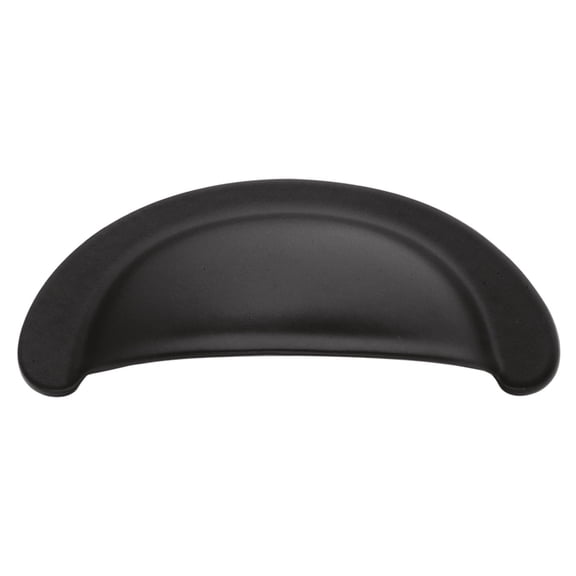 Hickory Hardware P2626-MB 20.75 In. Modus Matte Black Cup Cabinet Pull