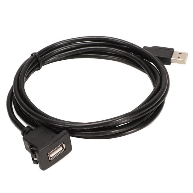 Cable De Descarga Para Montaje En Coche, Práctico Y Práctico Cable De Extensión Para Coche, 2 Metros, Una Prueba De Agua Para Automóvil