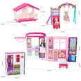 thumbnail image 5 of FUNWEE Doll House Playset with 60+ Accessories Including House Furniture, Pets, Bathtubs, Swings, Slides and other accessories, 5 of 7