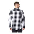 thumbnail image 2 of Camisas Hombre Cuadros Casuales Moda Regular Fit, 2 of 4