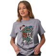 thumbnail image 5 of No Regrets Skull Snake Rose Tattoo Men's Graphic T Shirt Tees Brisco Brands M, 5 of 6