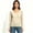 Khaki, variant on Women’s Classic V Neck Long Sleeve Soft Knit Pullover Sweater, Women's , Size S-2XL