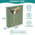 thumbnail image 3 of FORMRS 3 Ring Binder 1.5 inch with Pockets Clip Board 200 Sheets Capacity, Retro Martinian, 3 of 8