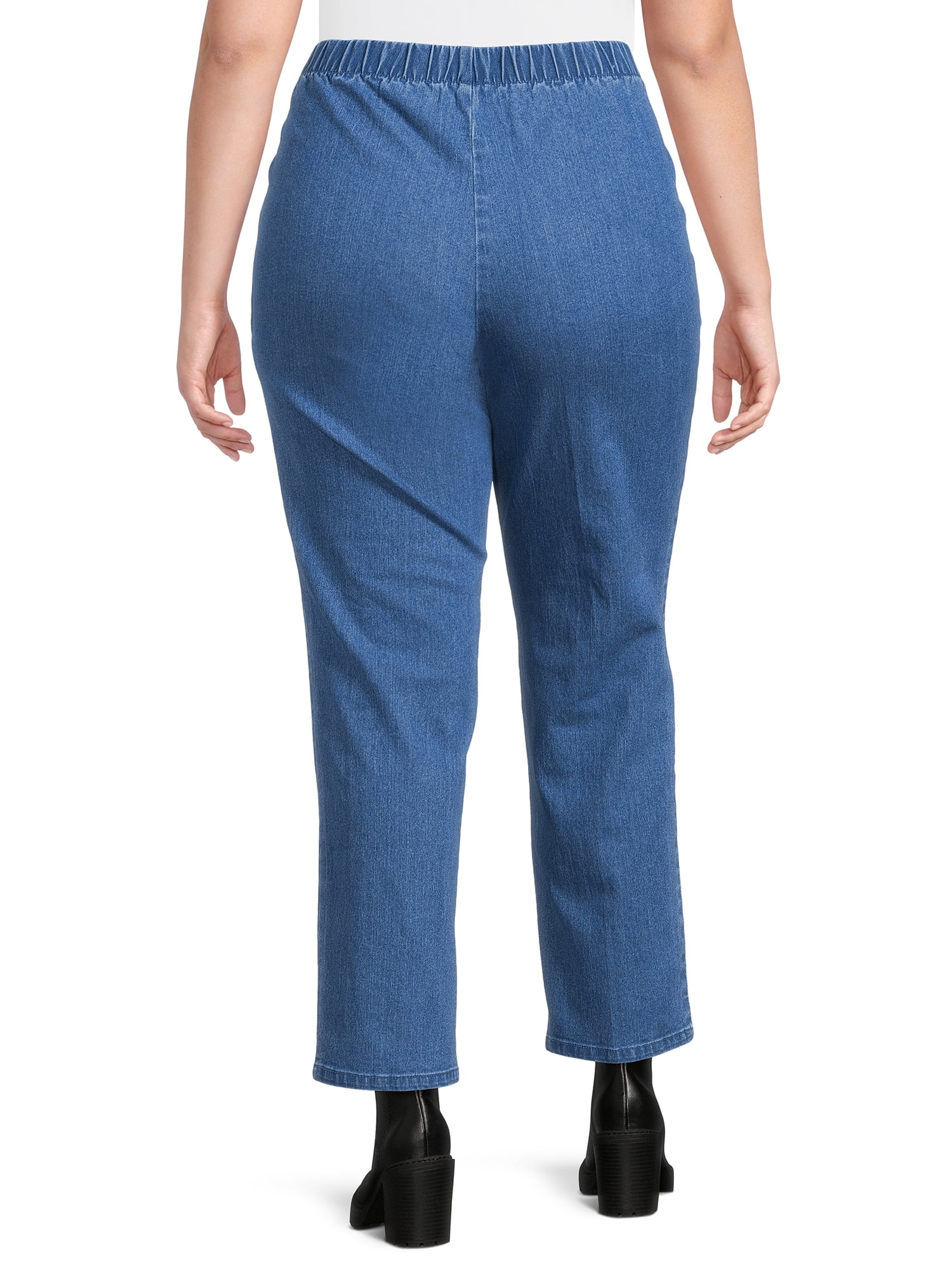 JMS Just My Size by Hanes Women's Plus Size 2 Pocket Pull On Pants, Single and 2 Pack