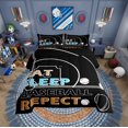 thumbnail image 1 of Erosebridal Baseball Bedding ToddlerComforter Set for Teens, Softball Print Down Comforter, Retro Sports Decor, Reversible, 1 of 8