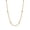 A-20in, variant on 14K Gold Plated 20 Inch Figaro Chain Necklace for Women - Dainty Textured Link Chain, Hypoallergenic Everyday Jewelry