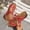 Watermelon Red, variant on Rvasteizo Womens Thick Sole Peep Toe Wedge Shoes Solid Summer Casual Pull-On