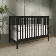 Dream On Me Synergy MOD Crib, Made with Sustainable New Zealand Pinewood, Matte Black